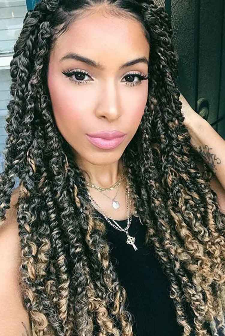 20 Beautiful Passion Twists Braids Hairstyles Hairdo Hairstyle