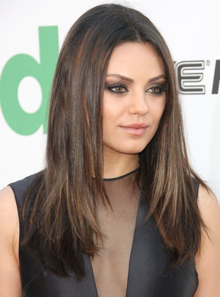30 Beautiful Long Hairstyles For Round Faces Women Hairdo Hairstyle