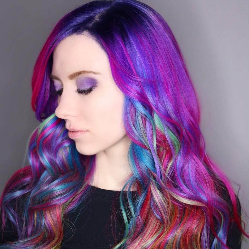 22 Purple Hair Color Ideas for Women | Hairdo Hairstyle