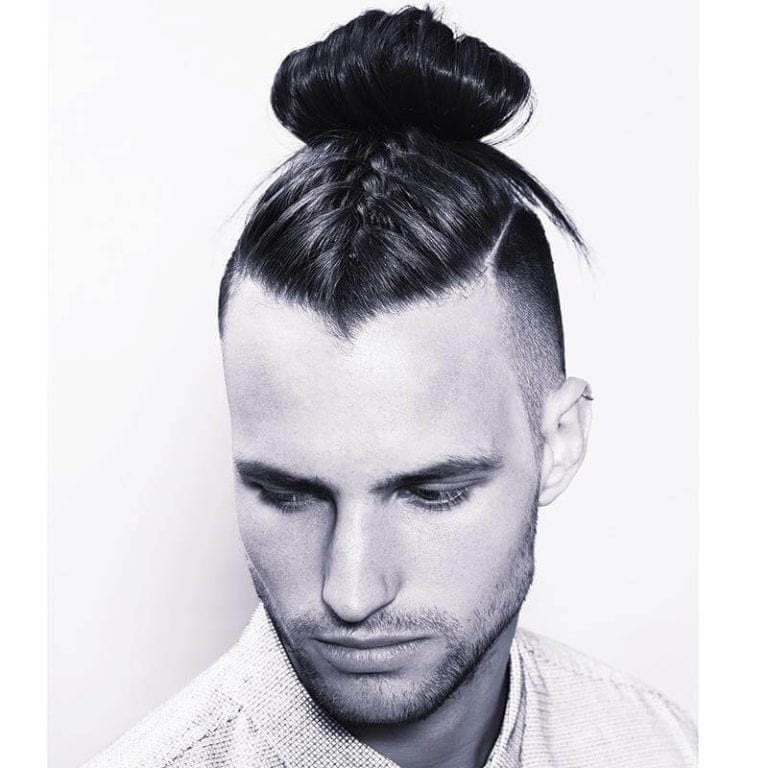 20 Unique Top Knot Hairstyles For Men Hairdo Hairstyle 7537