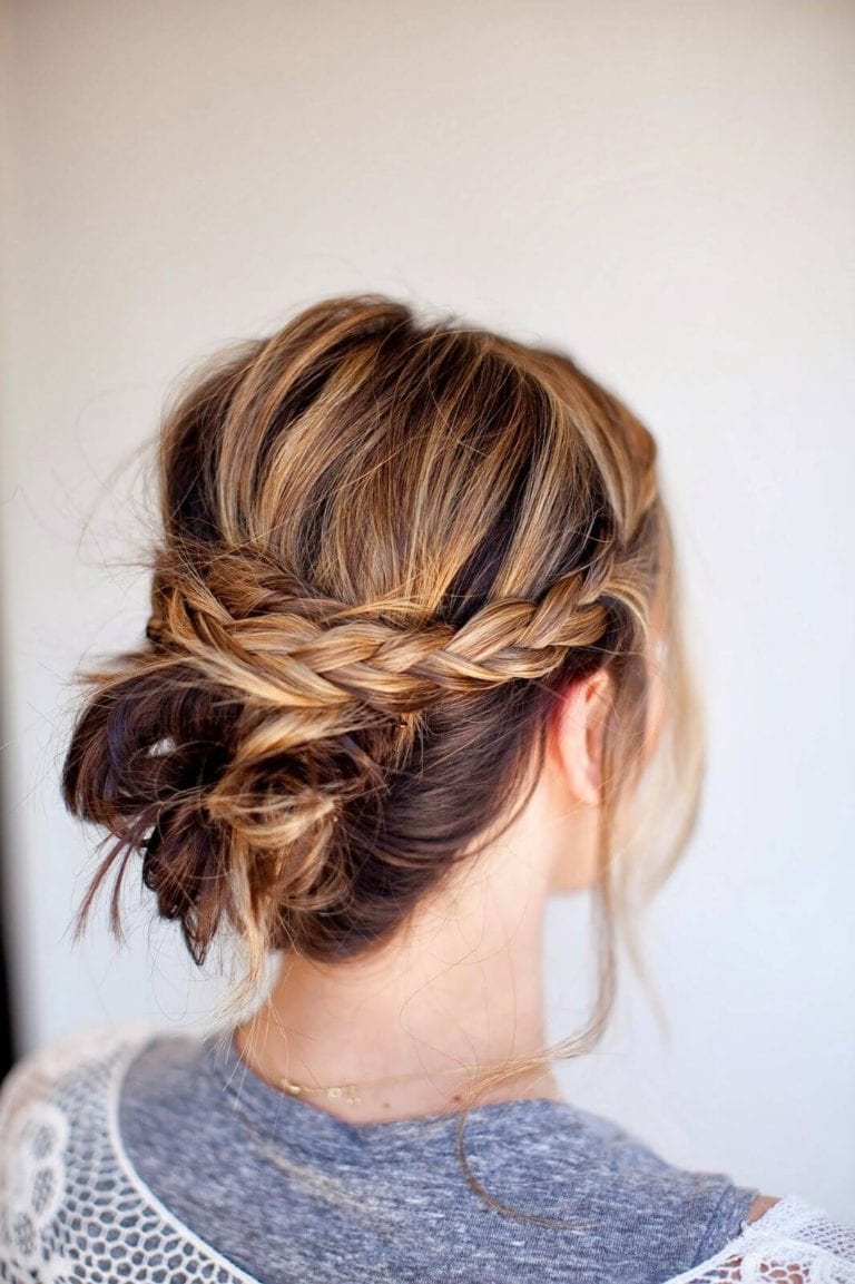 How to Create a Messy Braided Updo? | Hairdo Hairstyle