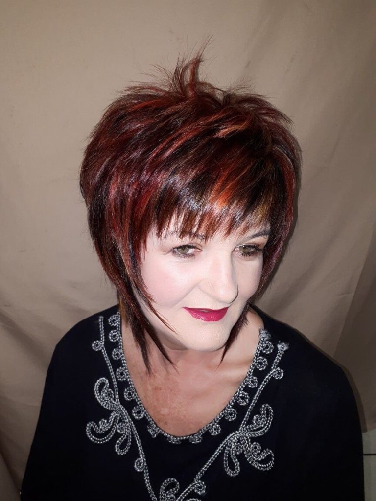 Edgy Medium Length Hairstyles For Women Over 50