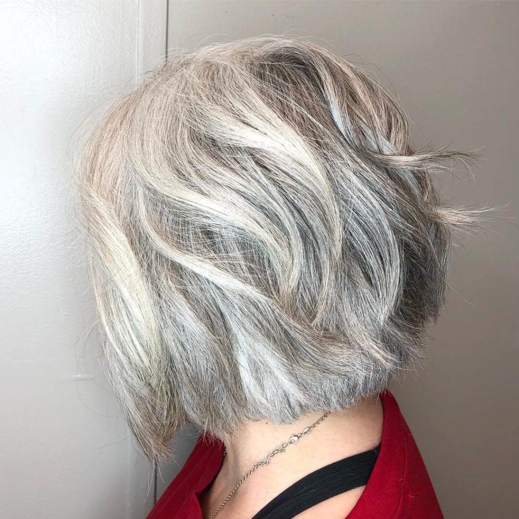 68 Silver Hairstyles for Women Over 50