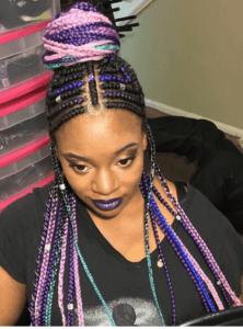 25 + Stunning Goddess Braids Hairstyles