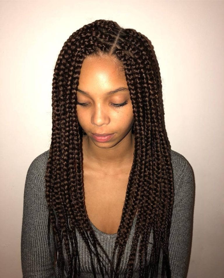 85 + Unique and Attractive Box Braids Hairstyles to Enhance Your Look
