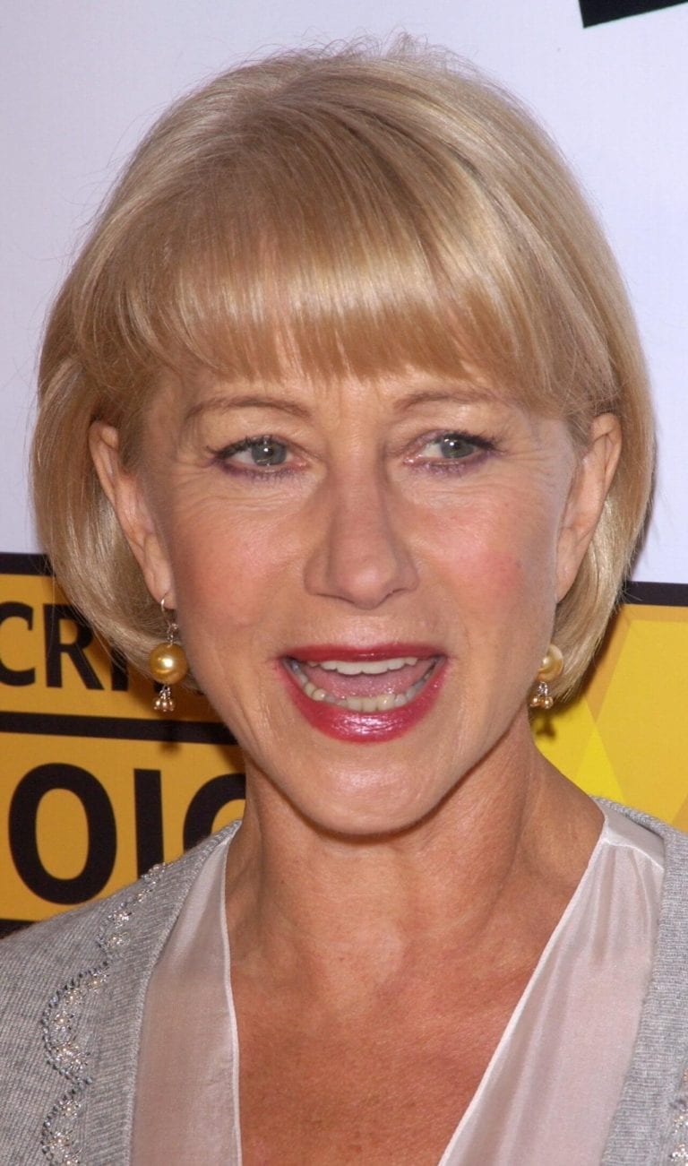 55 Helen Mirren Hairstyles For Women Over 50