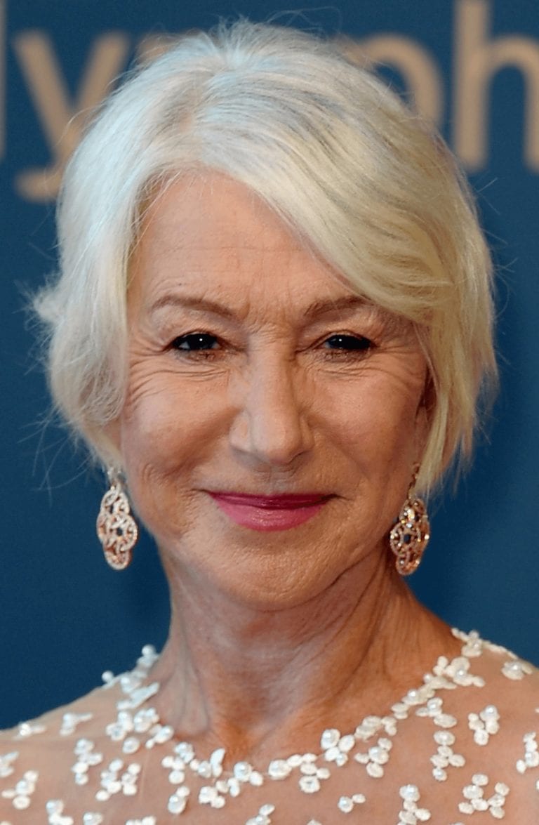 55 Helen Mirren Hairstyles for Women Over 50