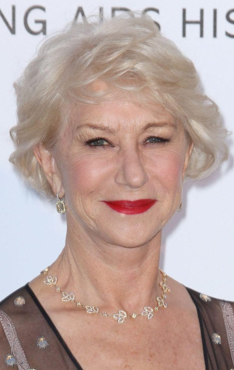 55 Helen Mirren Hairstyles for Women Over 50