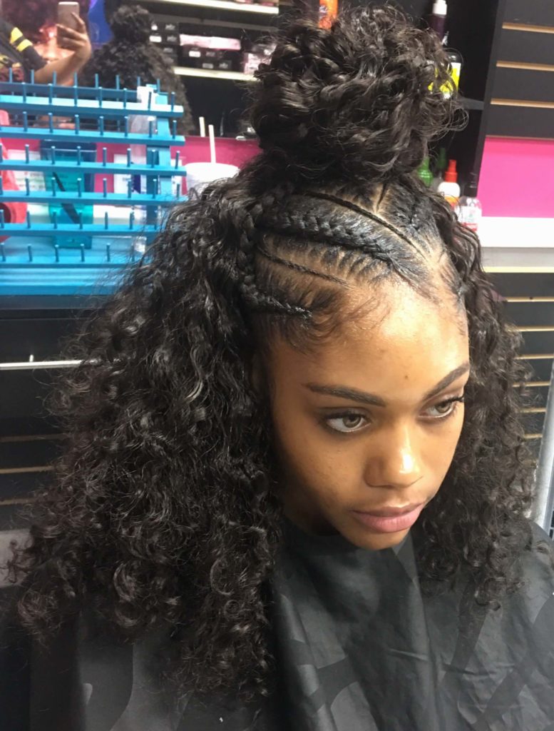 Up Hairstyles With Weave