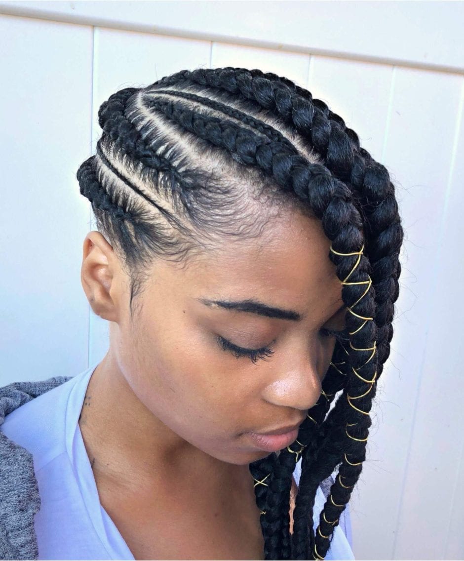 90 Attractive Cornrow Braids Hairstyles