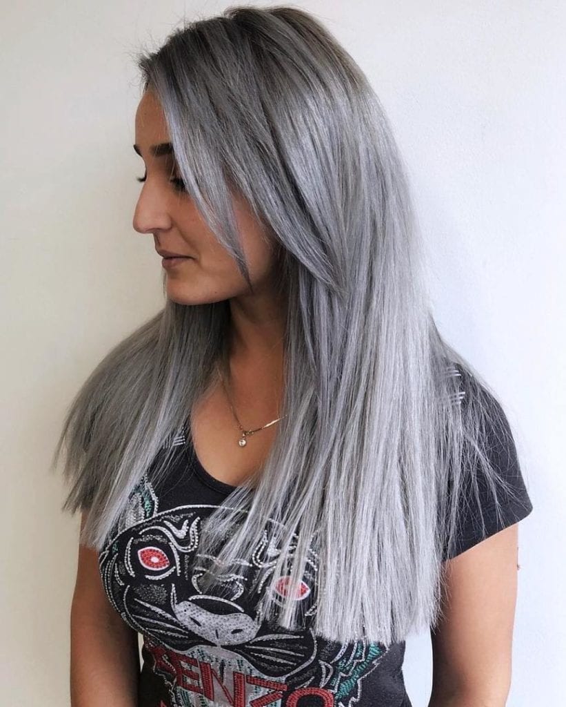 30 Different Shades Of Grey Hair Colors For 2019 Hairdo Hairstyle 