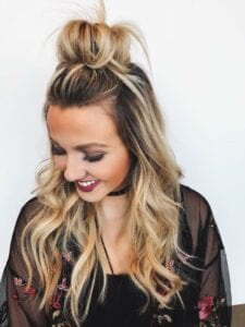 4 Top Knot Buns Hairstyles with How to do Steps | Hairdo Hairstyle