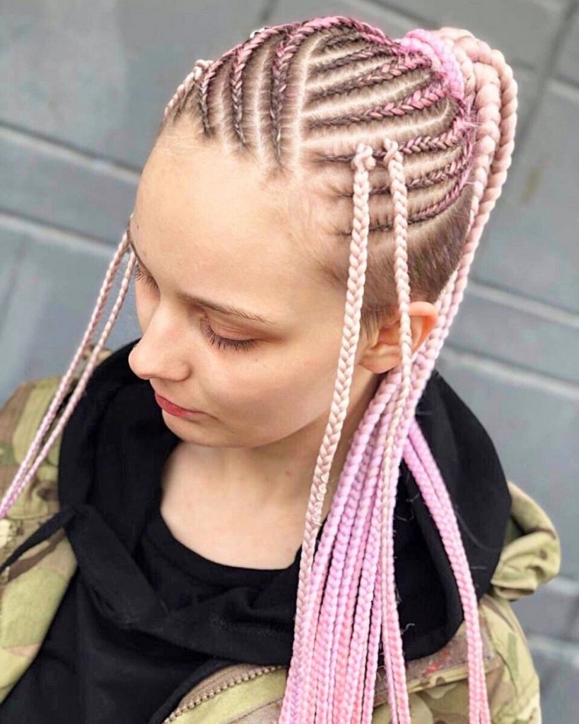 35 Lemonade Braids Hairstyles for All Ages Women | Hairdo Hairstyle