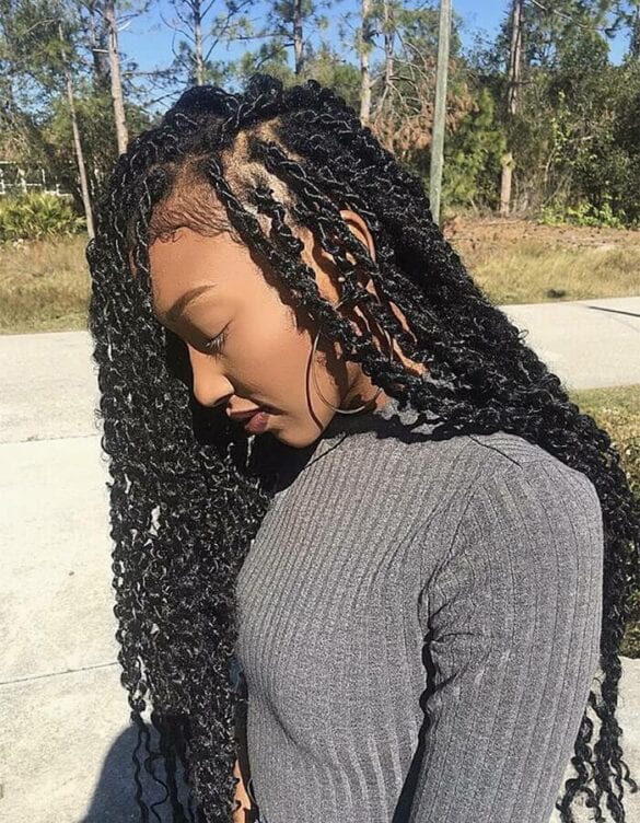 30 Beautiful Passion Twists Braids Hairstyles Hairdo Hairstyle