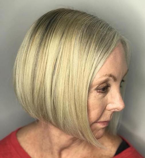 20 Beautiful Bob Hairstyles For Women Over 60 Hairdo Hairstyle