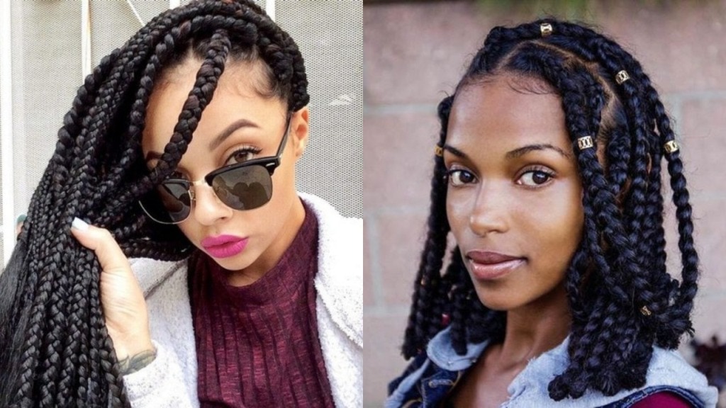 40 Jumbo Braids Hairstyles for a Cool Look | Hairdo Hairstyle