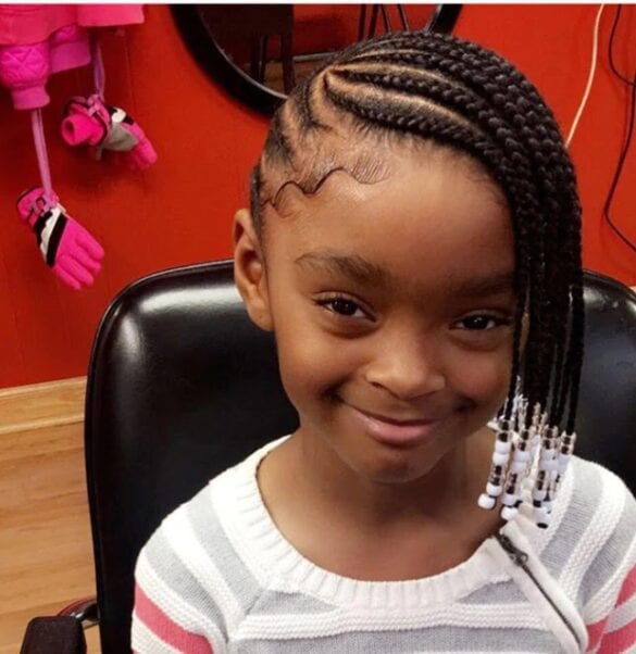 30 Braids and Beads Hairstyles for Kids | Hairdo Hairstyle