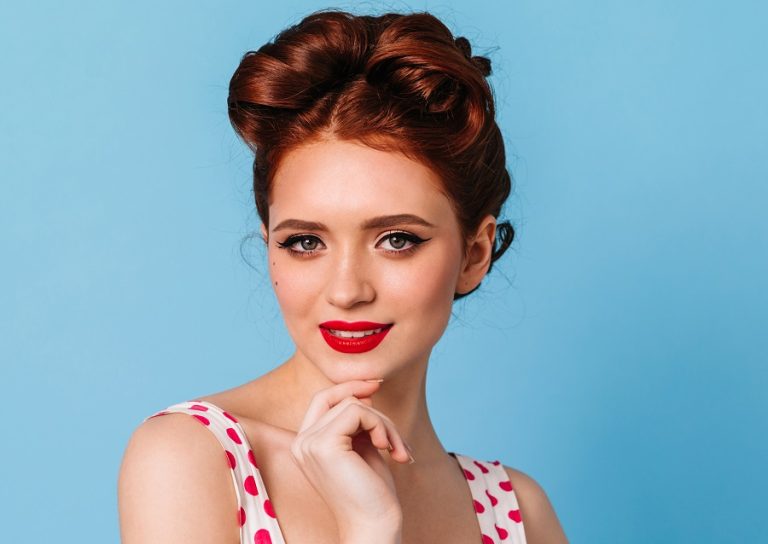 Examples Of Pin Up Hairstyles For Long Hair Go Classic Hairdo Hairstyle