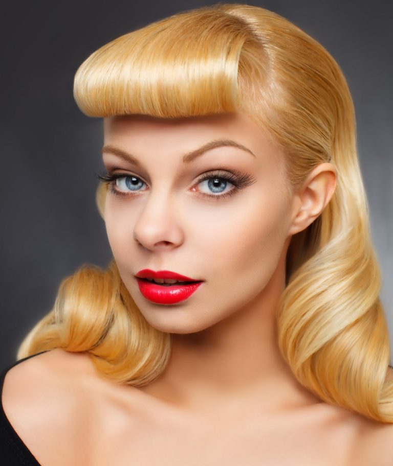 8 Hot And Trendy Pin Up Hairstyles With Bangs Hairdo Hairstyle