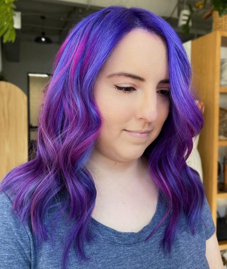 15 Stunning Blue and Purple Hair Color Ideas for 2024 | Hairdo Hairstyle