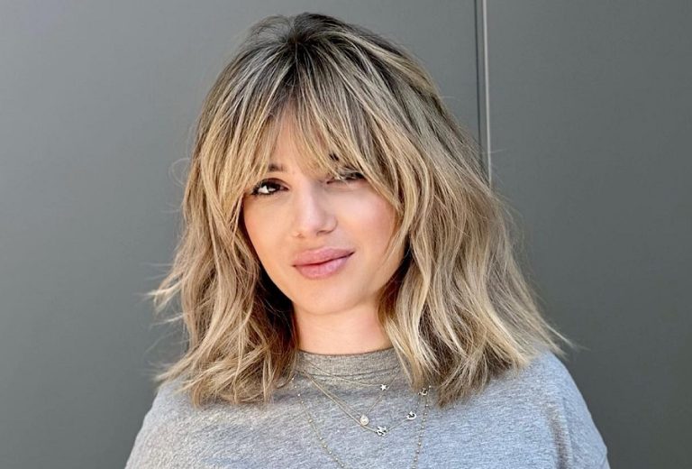 15 Bold & Beautiful Long Bob with Bangs To Try In 2024