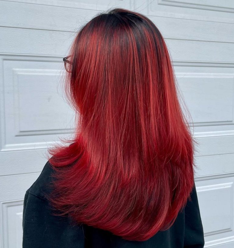 20 Red Ombre Hair Ideas to Add Fire to Your Look | Hairdo Hairstyle