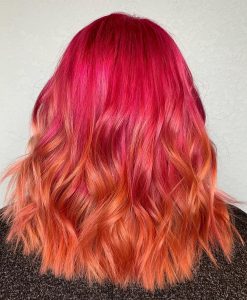 12 Peach Hair Color Shades to Stay On Trend in 2024